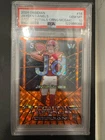 2024 Panini Obsidian Jayden Daniels Atomic Initials Orange PSA 10