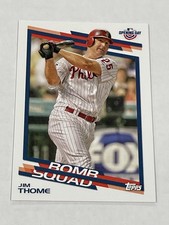 2022 Topps Opening Day Baseball Bomb Squad - Jim Thome - Philadelphia Phillies