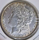 1896-P Morgan Silver Dollar Beautifully~Toned NO~RESERVE High~Bid ~Wins #1970