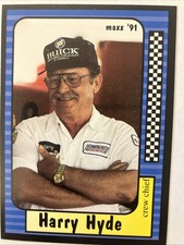 1991 Harry Hyde Maxx NASCAR Card #38