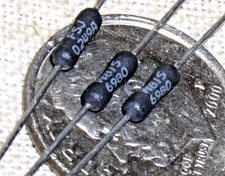 3 WIRE WOUND WW RWR RWR81S RWR81S6980FS MIL MILITARY RESISTOR 698 OHM 1W 1% 1 W