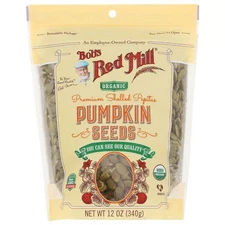 Bob's Red Mill Organic Premium Shelled Pepitas Pumpkin Seeds 12 oz Pkg