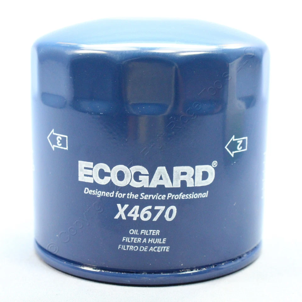 Filtro de aceite de motor EcoGard X4670 para Ford Mustang 1983-95 y Ford Taurus 1986-91 Foto 3 de 4