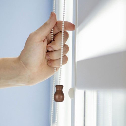 6 Pcs Wood Cord Tassels Ends Wooden Pendant Accessories Window Blind Pull Knobs - Zdjęcie 12 z 12