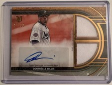 🔥 2025 Topps Museum Collection Dontrelle Willis Dual Relic Auto #97/99 🔥