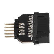 USB 3.0 to 2.0 Adapter Header, USB3.0 19 Pin Female to USB2.0 9 Pin Male Conv...