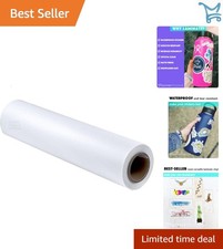 Matte Clear Laminate Vinyl Roll 12in x 15ft Waterproof Self-Adhesive Crafts