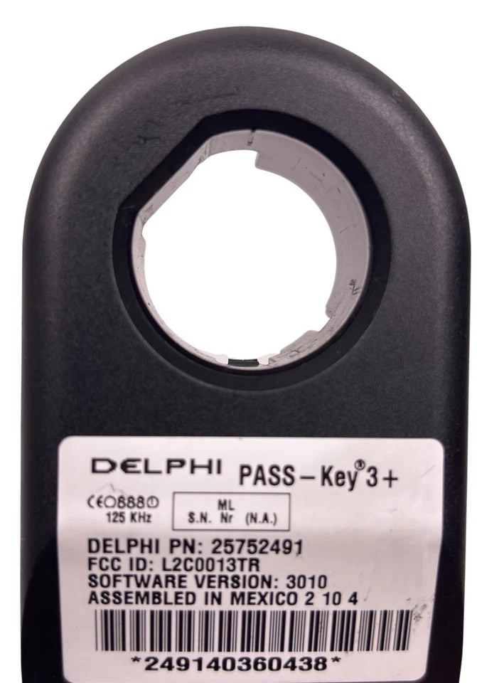 Módulo inmovilizador de encendido OEM 03-07 Cadillac CTS 04-06 SRX 25752491 HubesHub Foto 3 de 4