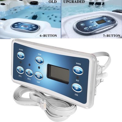for Balboa 53189  VL701S Topside Control Panel with 7Button with Phone Plug Type