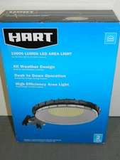Hart FSI 90-1247-10K  LED Exterior Security Area Light 10000 Lumens FREE SHIP