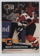 1991-92 Pro Set French Kjell Samuelsson #181 s6a