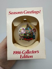 1986 Campbell Kids Christmas Ornament With Bo...