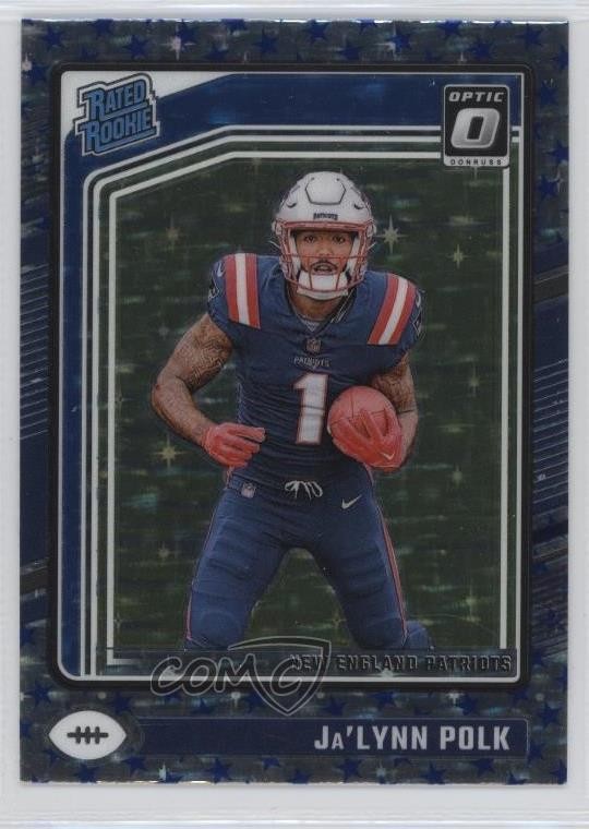 2024 Panini Donruss Optic Rated Rookie Stars Prizm Ja'Lynn Polk #240 06ec
