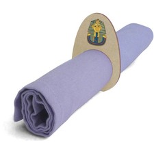 5 x 'Egyptian Pharaoh' Wooden Napkin Rings / Holders (NR00075062)