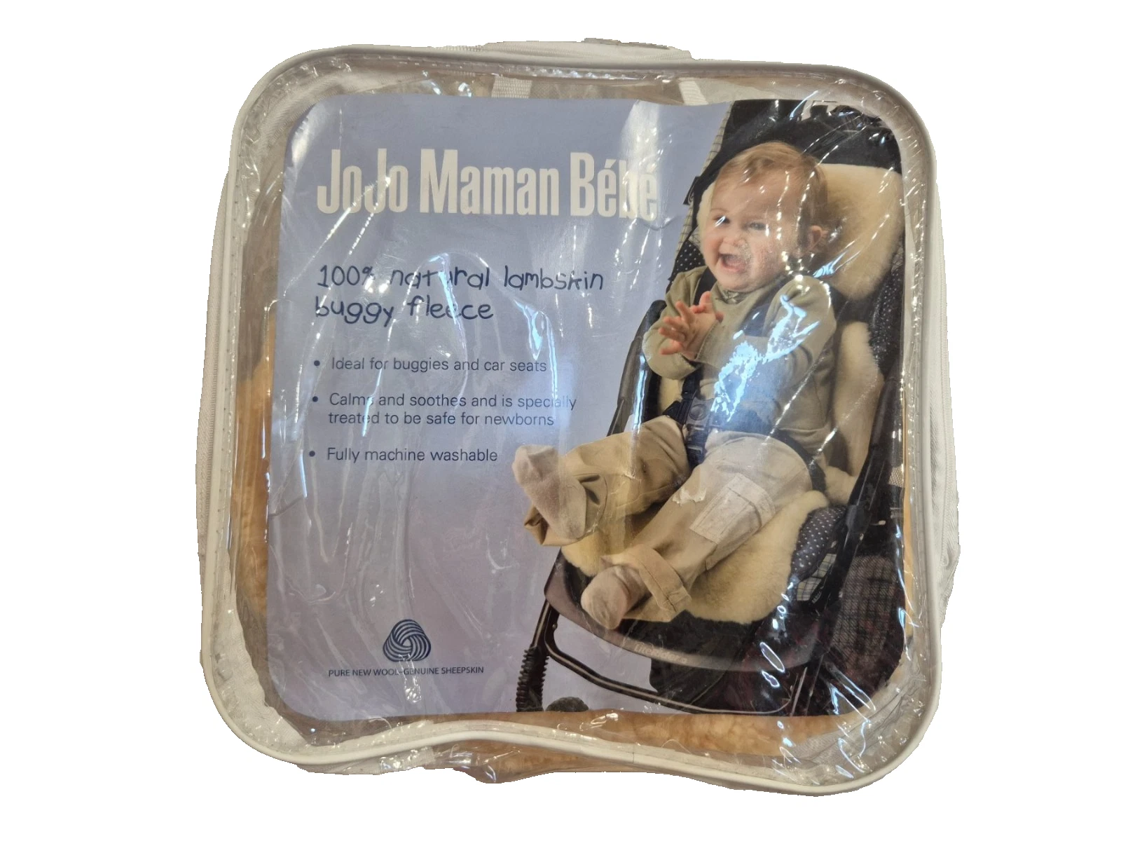 Jojo Maman Bebe 100% Lambskin Buggy
Opens in a new window or tab