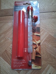 Escali - CANDY/DEEP FRY Glass Tube THERMOMETER - 100-450 Degree - NEW