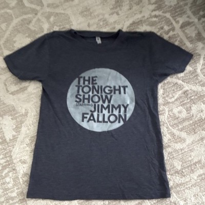 The Tonight Show Jimmy Fallon Men's Dark Gray Graphic Short Sleeve T-Shirt