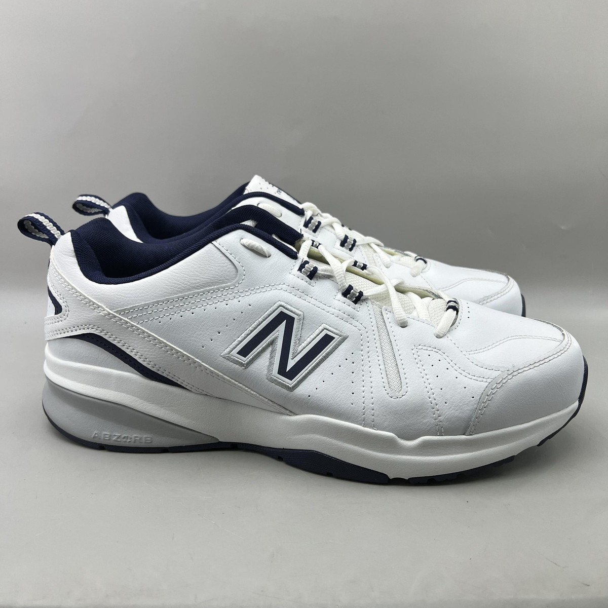 New Balance 608 V5 Walking Shoes Men Size 14 4E White  display picture 3