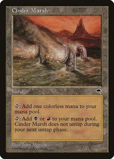 Cinder Marsh 1x MtG Tempest TMP PLAYED