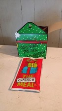 2025 McDONALD'S Grinch Socks Christmas Adult Happy Meal sealed sock and box
