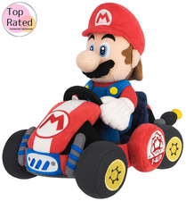 Image of Super Mario Kart World Plush doll Mario Nintendo Sanei Boeki Japan New