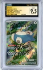 CGC MINT+ 9.5 Auto 10 Ted Lewis Snorlax 051 Scarlet & Violet Promo Cards Holo
