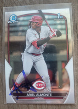 Ariel Almonte Signed 2023 Bowman Chrome Baseball Card #BCP-78