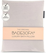 BadeSofa Luxury Bath Pillow Ivory Pearl Size Medium