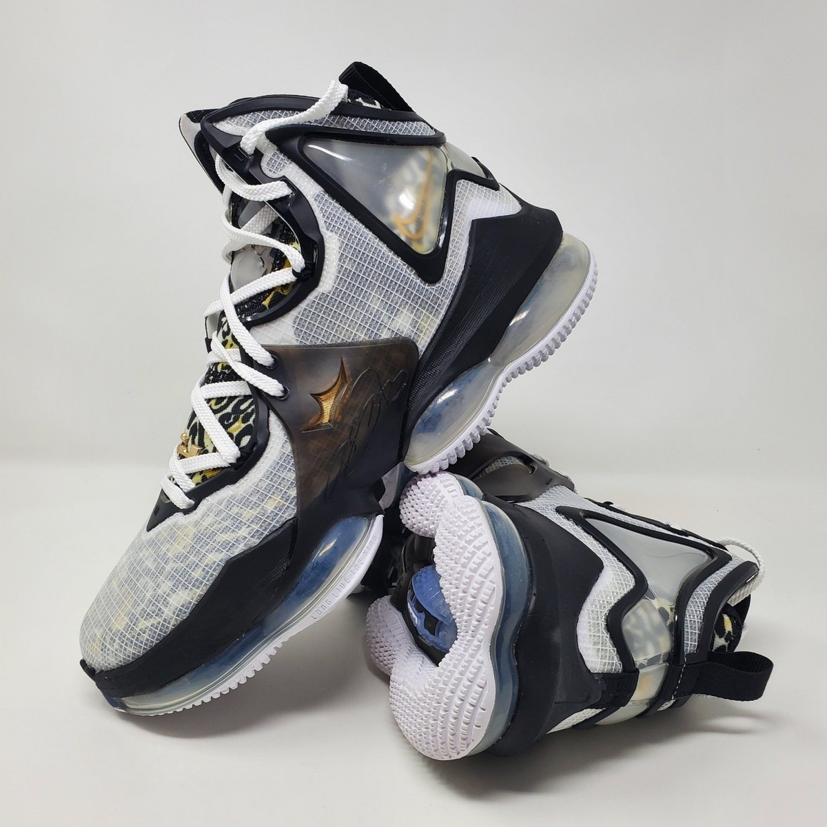 Size 8 - Nike LeBron 19 White - CZ0203-100 for sale online | eBay