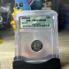 2002-S Silver Roosevelt Dime - ICG PR70 DCAM - Scarce  Proof