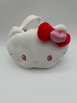 Sanrio Hello Kitty Plush Easter Basket or Halloween Plush Bag/Purse