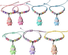 7 Pezzi Braccialetti Amicizia,Braccialetti Bambini,Braccialetti Bambina Intrecci