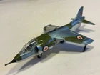 VINTAGE DIECAST DINKY TOYS #722 RAF HAWKER HARRIER VTOL JET FIGHTER PLANE VGC
