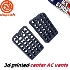 Dash Ac Air Vent Center Set For 1990-95 Geo Trackersuzuki Sidekick Vitara 2pcs