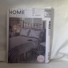 Wzór dekoracji domu McCall's - stół, krzesło, kanapa, poszewki na kołdry i wiele więcej!
