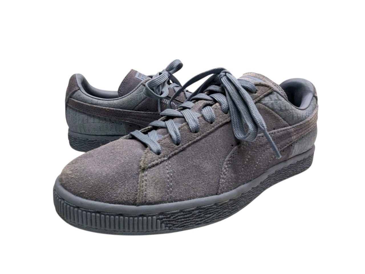 Gamuza Puma Clásica Repujado Tempest Púrpura Gamuza 36305609 Para Mujer Talla 8