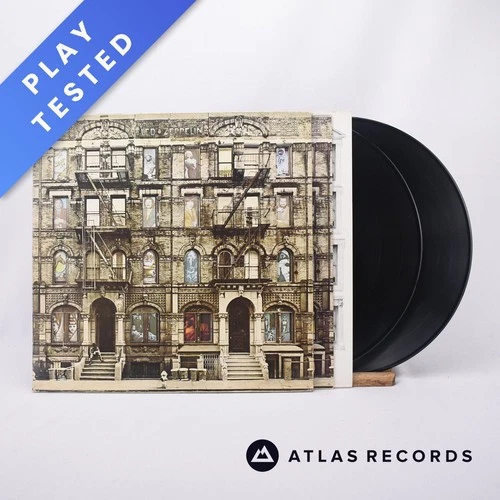 Led Zeppelin Physical Graffiti Die-Cut Sleeve 2 x LP Album Vinyl Record - VG+/EX