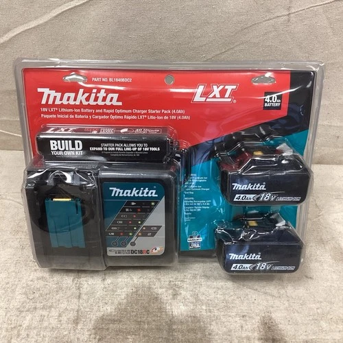 MAKITA BL1840BDC2 Battery and Charger Kit LXT® 4Ah 18V