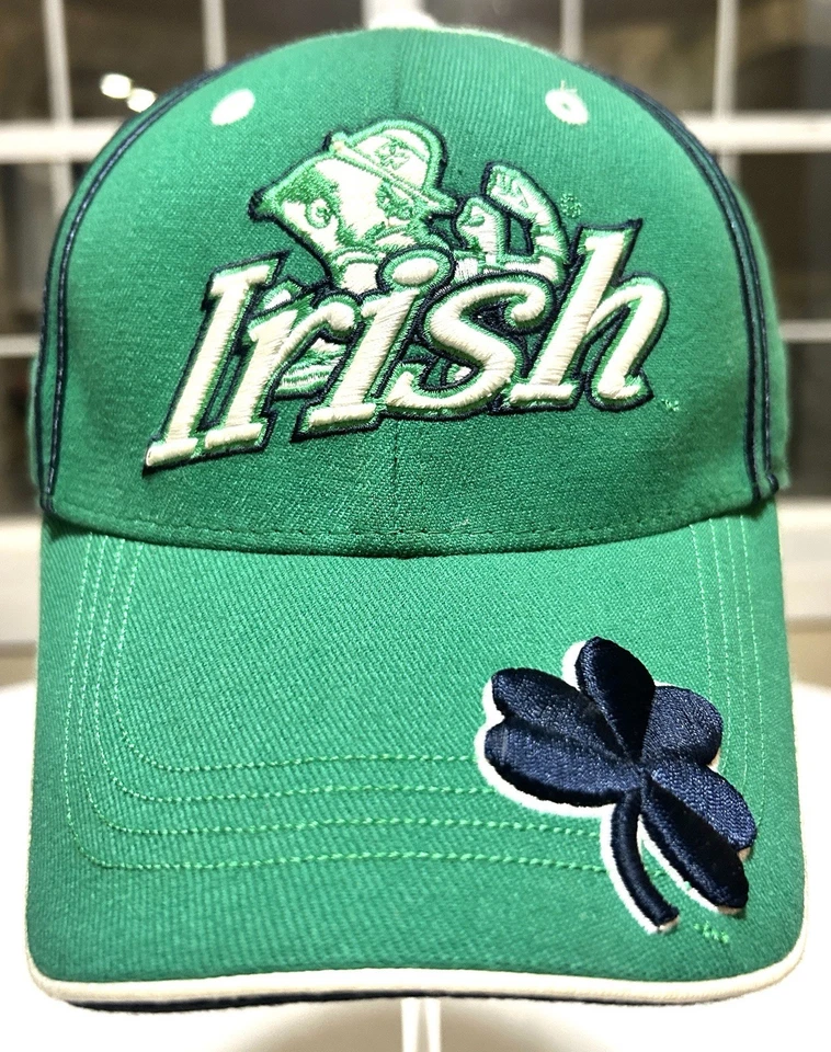 University of Norte Dame Fighting Irish Fitted Baseball Hat One Size TOW - Image 2 of 4