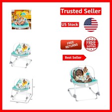 Comforting Wild Vibes 2-in-1 Rocker and Seat - Grows with Baby to 40 lbs