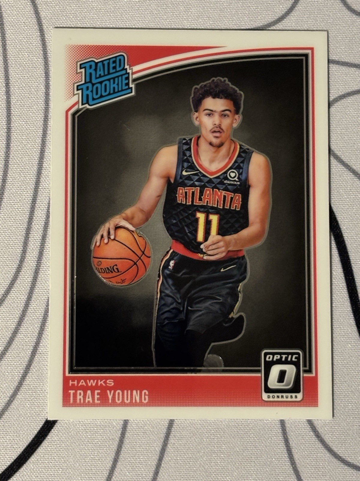 2018-19 Panini Donruss Optic - Rated Rookie Trae Young #198 (RC)