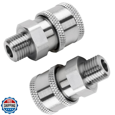 #ad #ad Beduan Pressure Washer Fitting 304 Stainless Steel 3 8quot; NPT Male $27.99