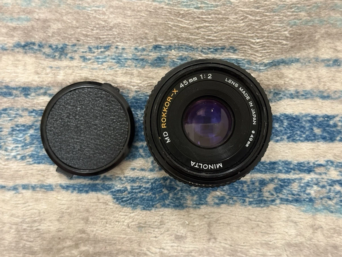 Minolta 45mm Focal Camera Lenses for sale | eBay