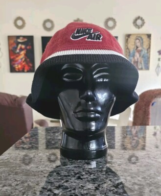 Nike Air LeBron James 23 Maroon Bucket Hat With Red Stripe One Size Rare  Vintage