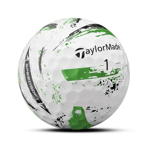 NEW TaylorMade 2024 SpeedSoft Ink Golf Balls - Green/Dozen(12) - NEW - Picture 2 of 2