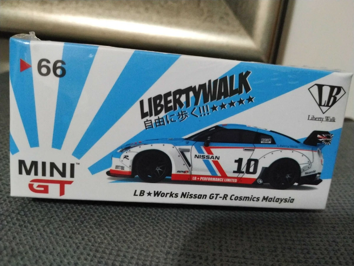 MiNiGT 66 LBworks GTR Cosmics Malaysia