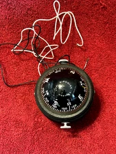 VINTAGE AIRGUIDE AUTO MARINE DASHBOARD LIQUID COMPASS