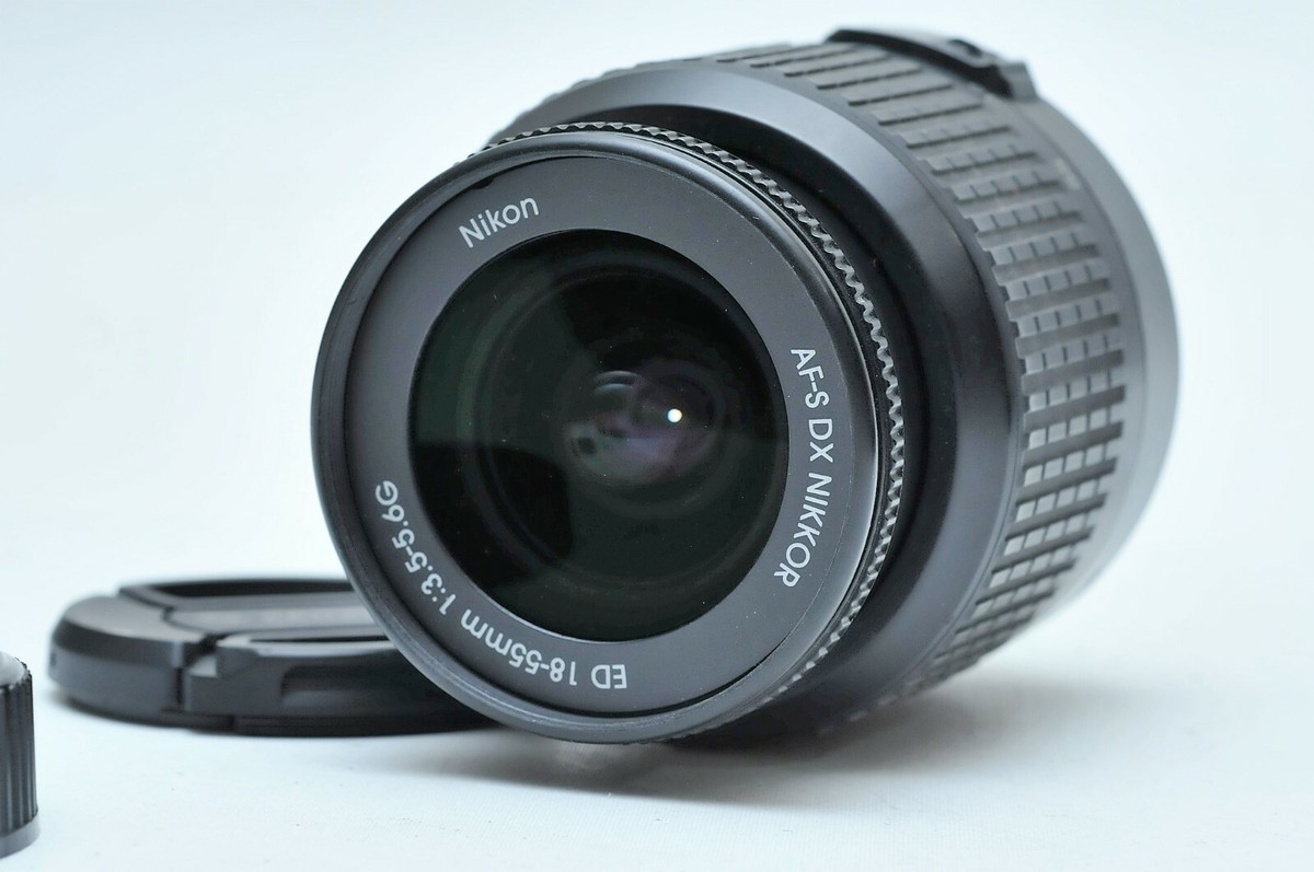 【新品未使用】 Nikon ★ AF-S DX 18-55mm ブラック Nikon AF-S DX NIKKOR 18-55mm f/3.5-5.6G Lens | eBay