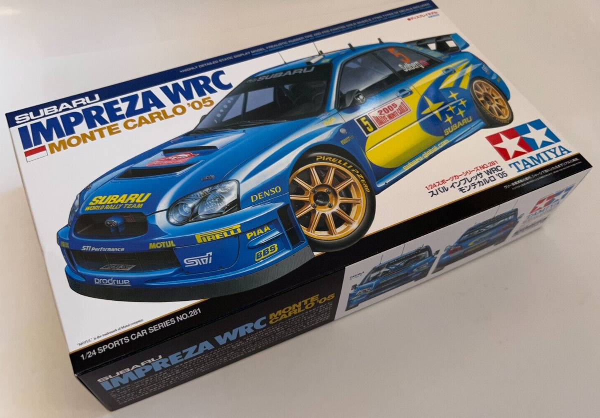 TAMIYA 1/24 SUBARU IMPREZA WRC MONTE-CARLO 05 Item24281 from Japan