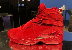 red valentine jordan 8